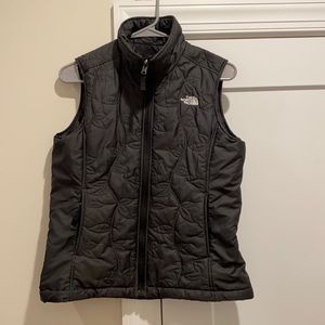 Dark gray Northface vest
